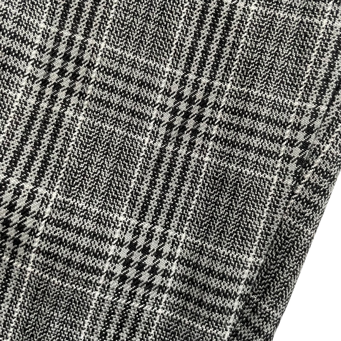 【USED】Stacy Adams Glen Check 1Tuck Rayon Pants