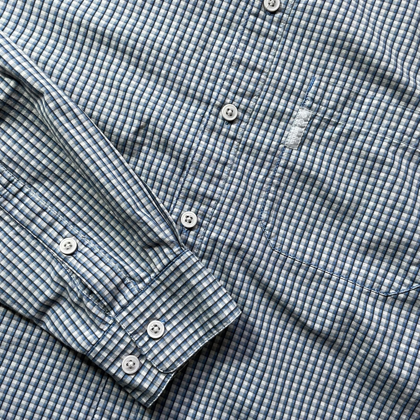 【USED】Columbia Check BD Shirt