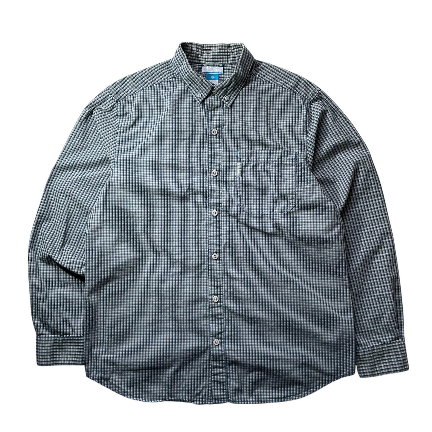 【USED】Columbia Check BD Shirt