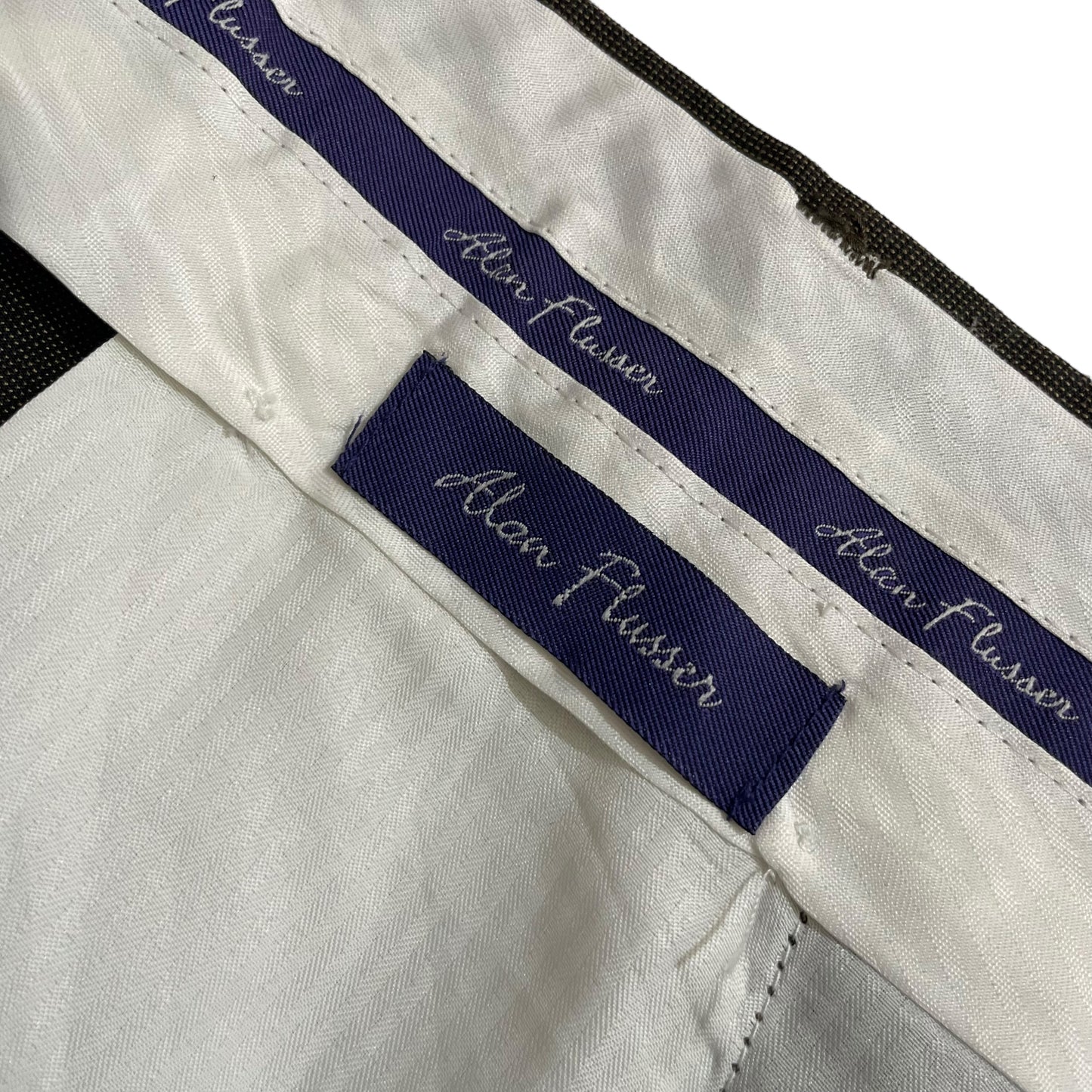 【USED】Alan Flusser Wool Slacks