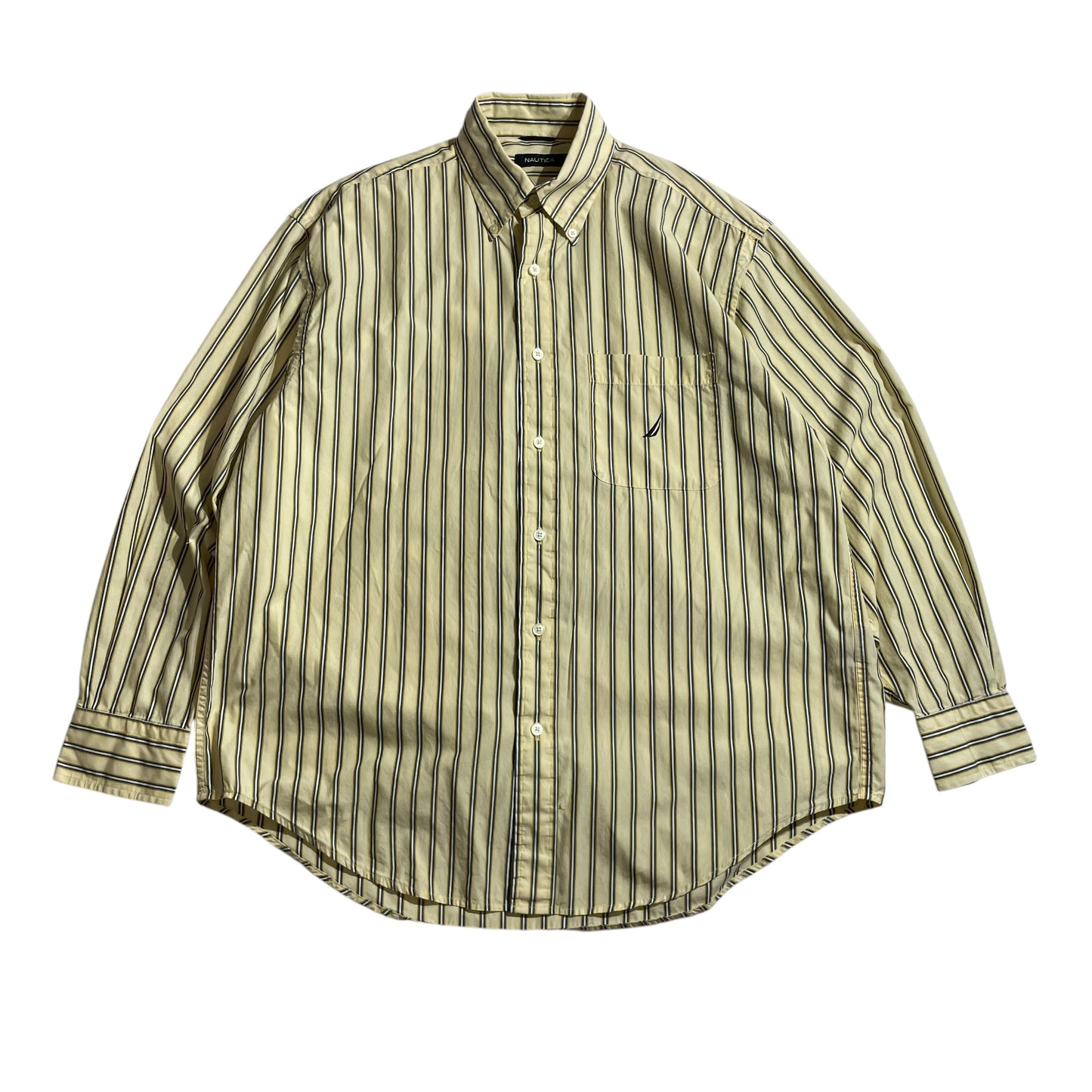 【USED】Nautica Stripe Shirt