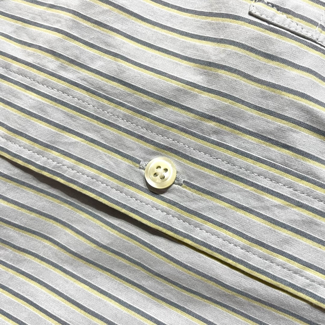 【USED】Eddie Bauer L/SL Stripe BD Shirt