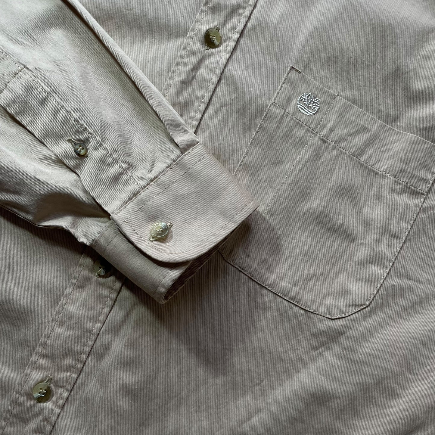 【USED】Timberland Cotton BD Shirt