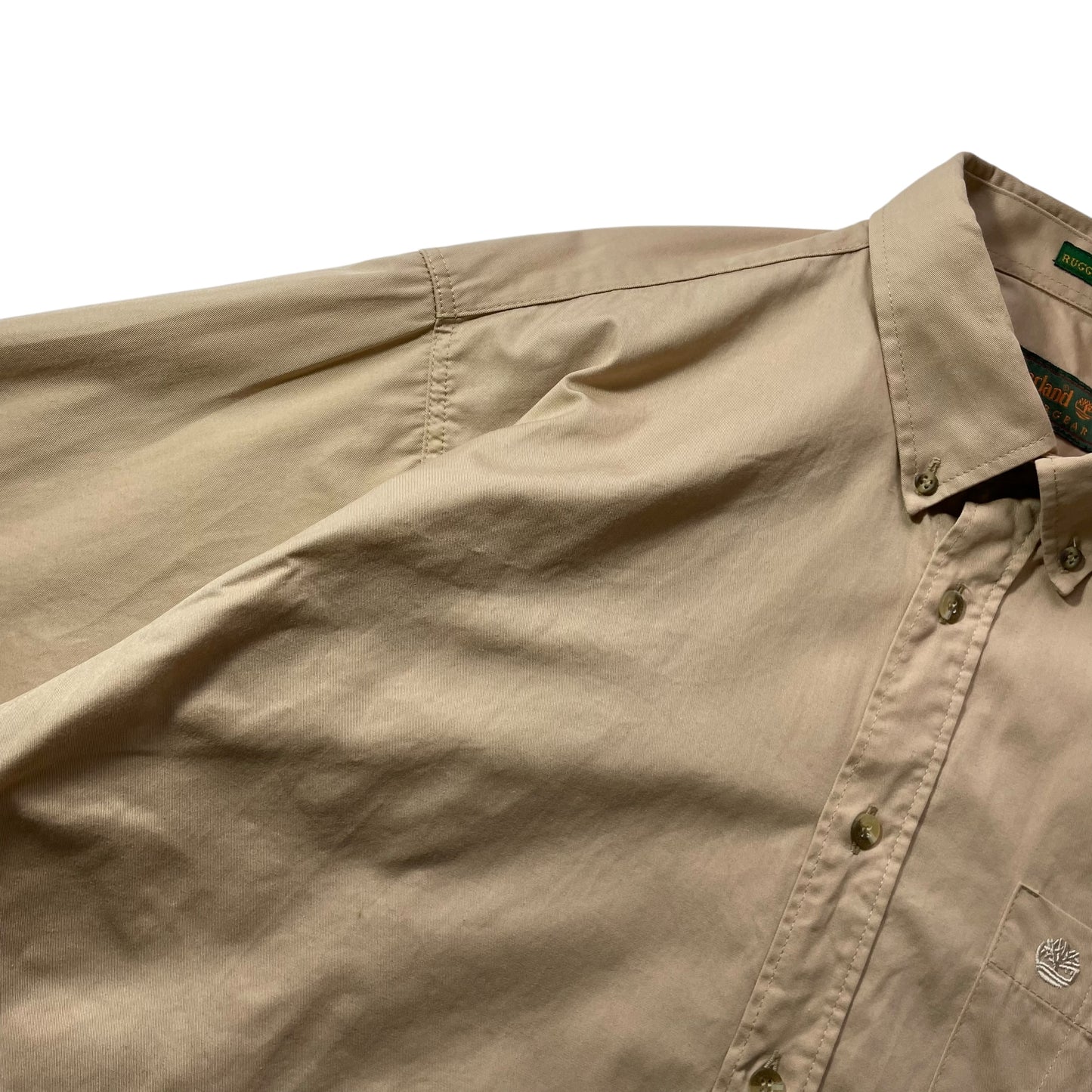【USED】Timberland Cotton BD Shirt
