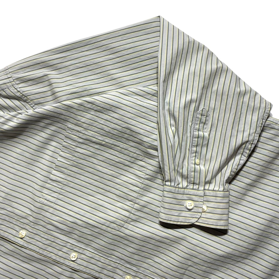 【USED】Eddie Bauer L/SL Stripe BD Shirt