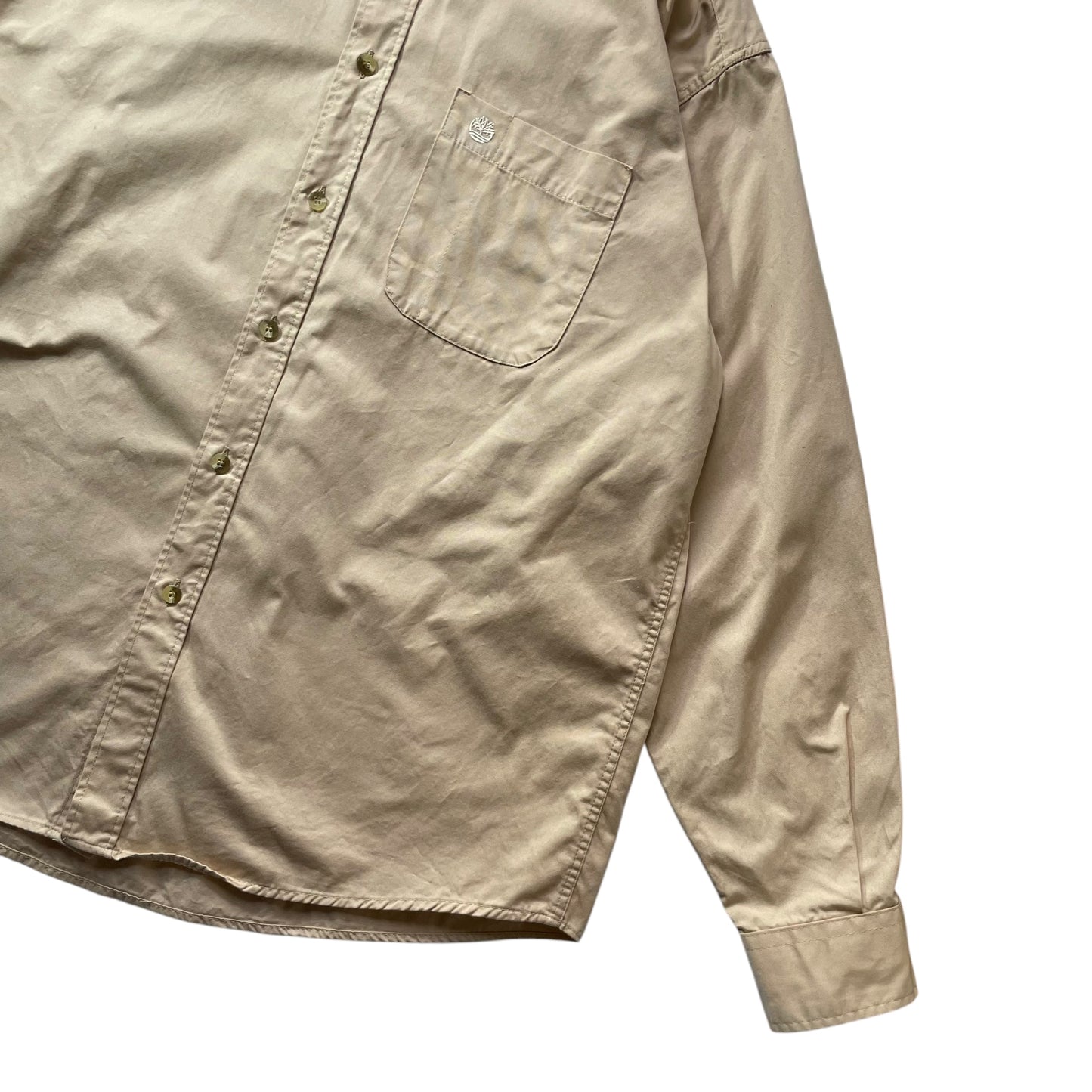 【USED】Timberland Cotton BD Shirt