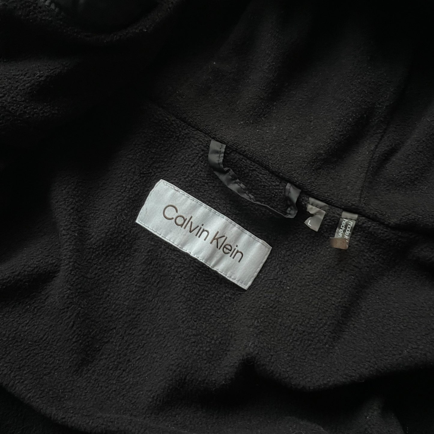 Calvin Klein Full Zip Nylon Parka
