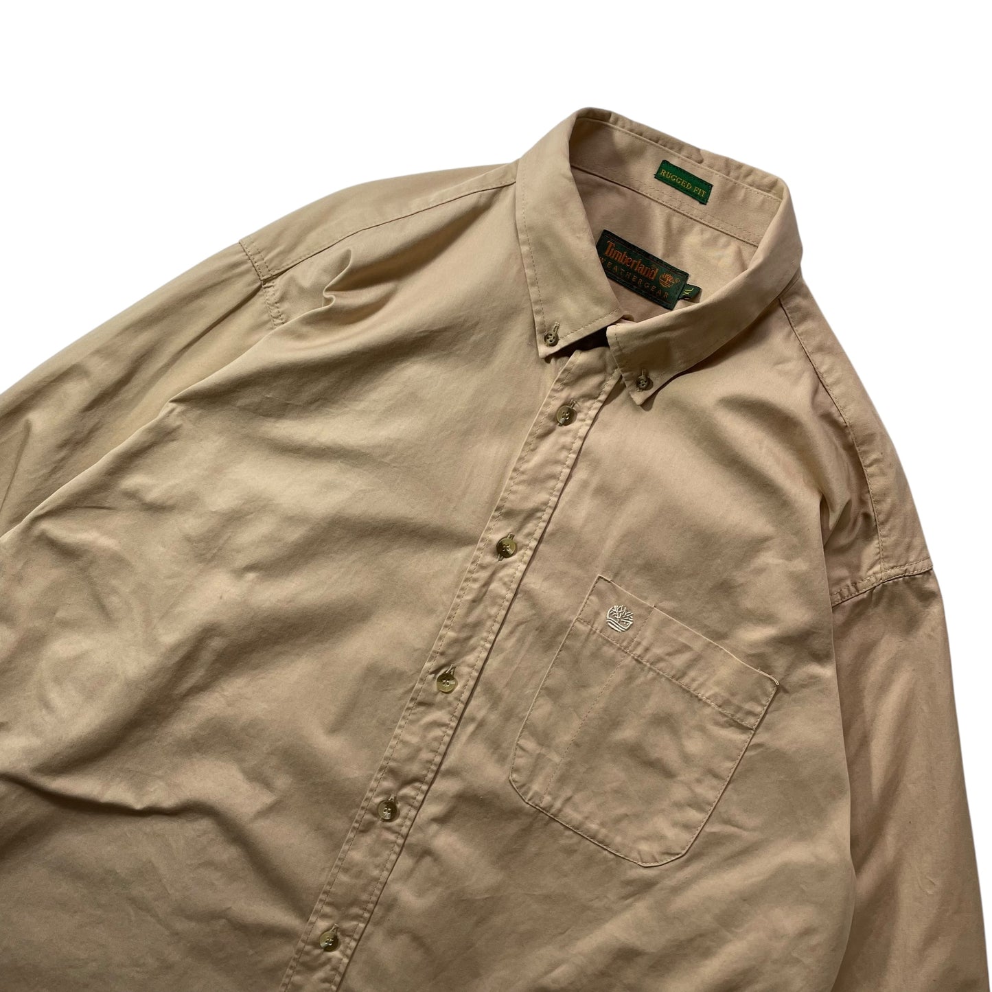 【USED】Timberland Cotton BD Shirt