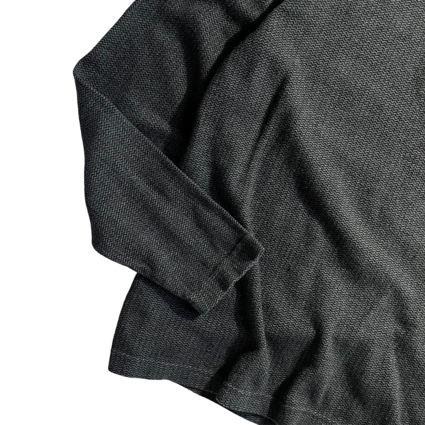 Chaps Half Zip Herringbone Pull Over