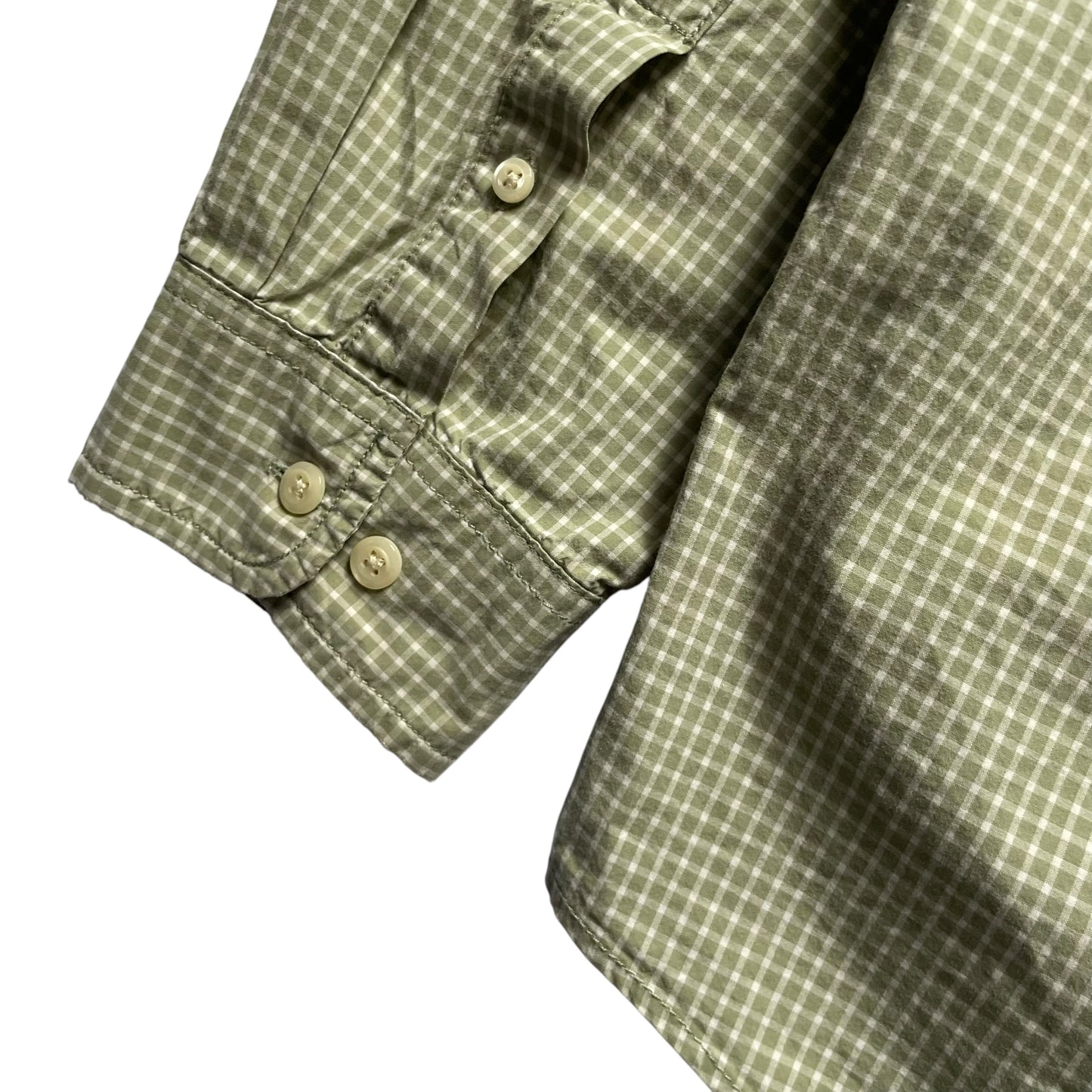 【USED】Eddie Bauer Check BD Shirt