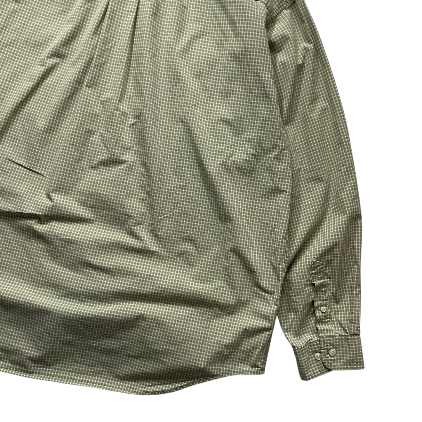 【USED】Eddie Bauer Check BD Shirt
