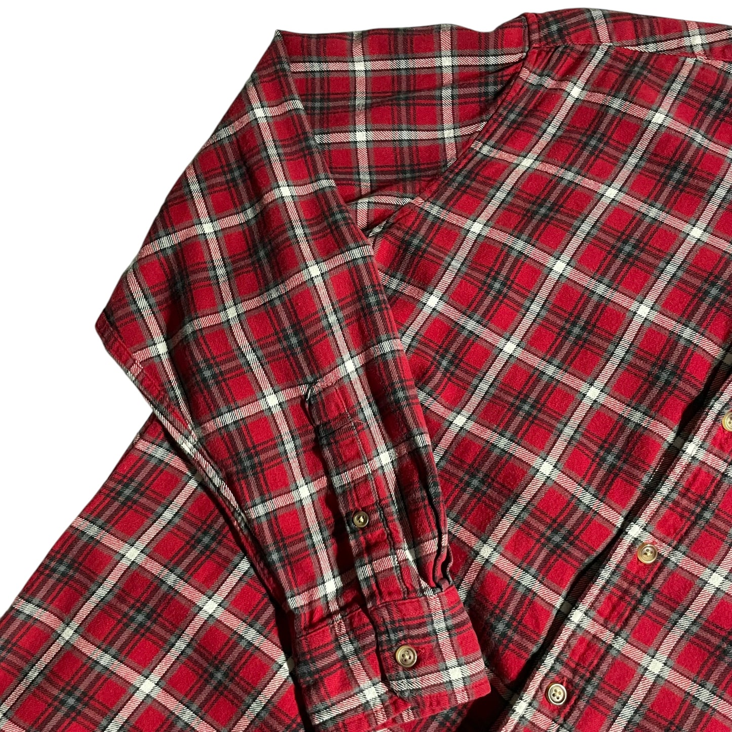 【USED】Chaps Check BD Shirt