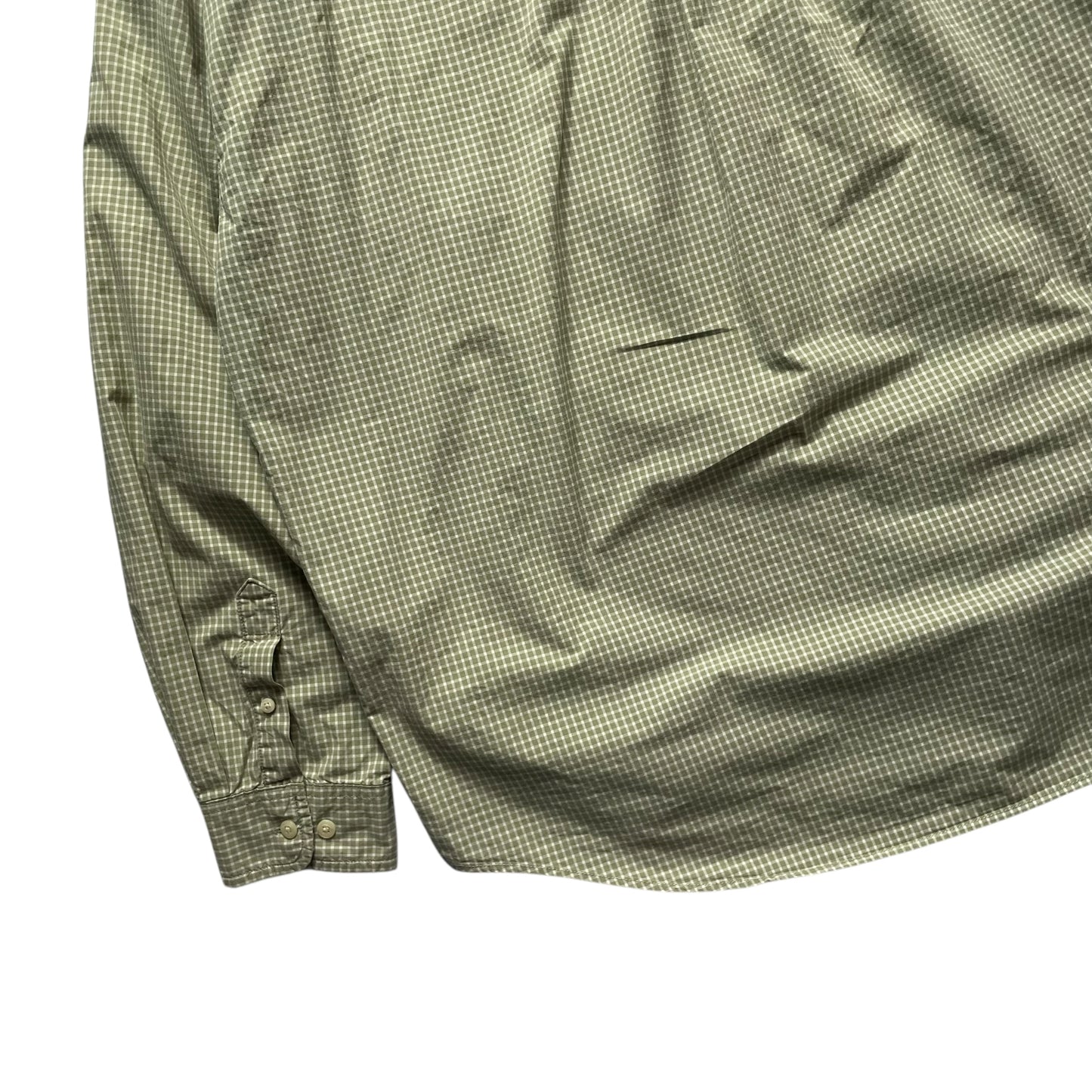 【USED】Eddie Bauer Check BD Shirt