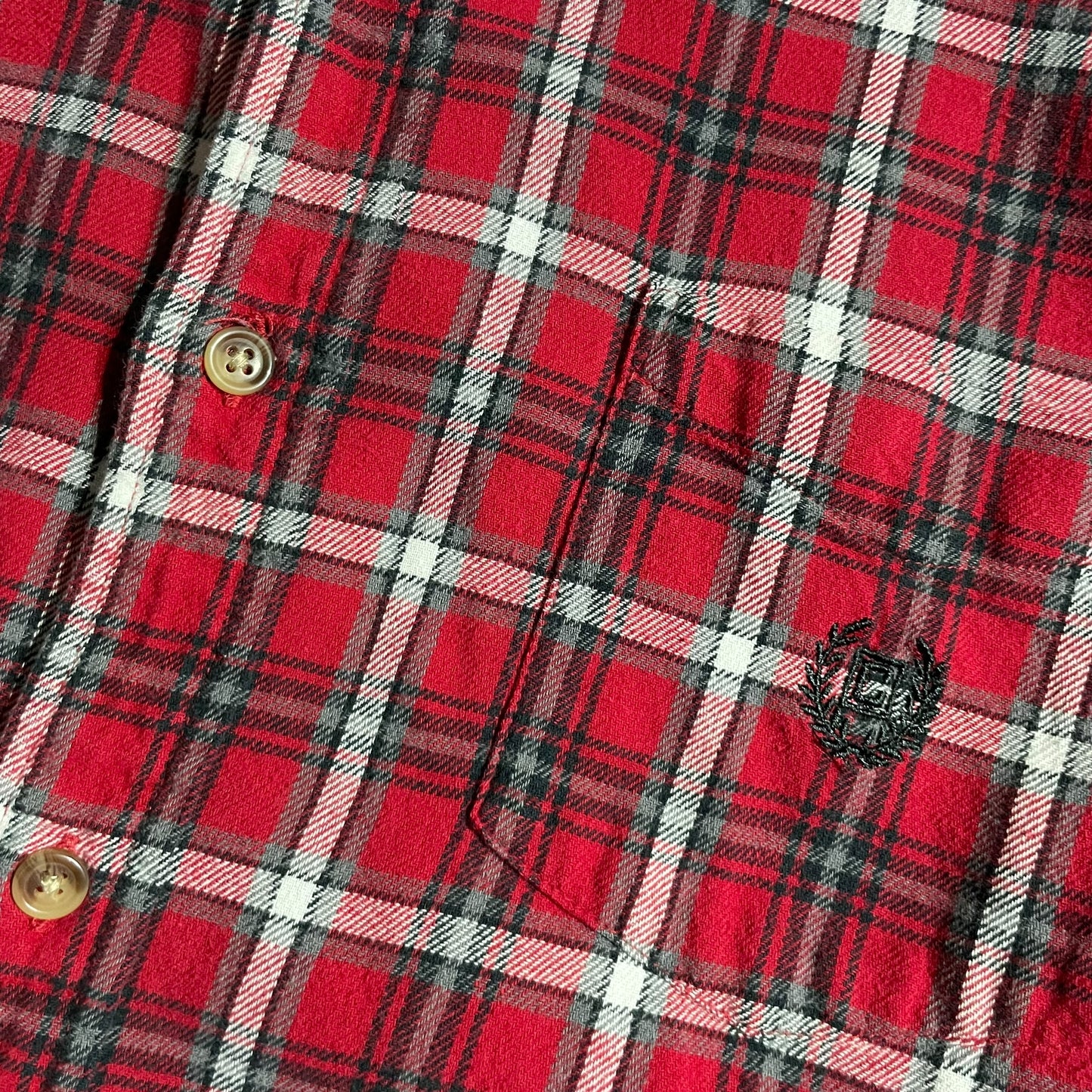 【USED】Chaps Check BD Shirt
