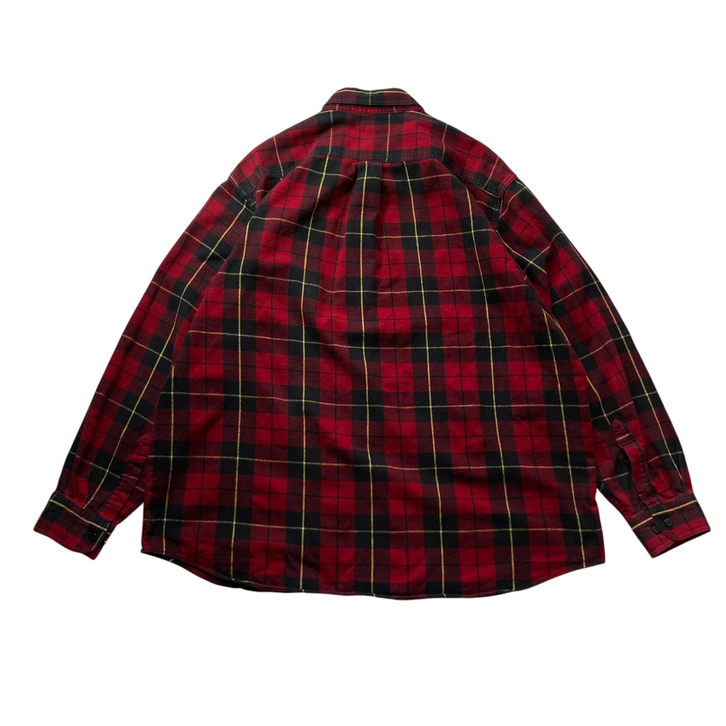【USED】L.L. Bean Check BD Flannel Shirt