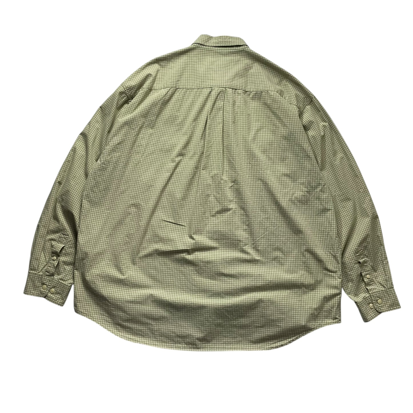 【USED】Eddie Bauer Check BD Shirt