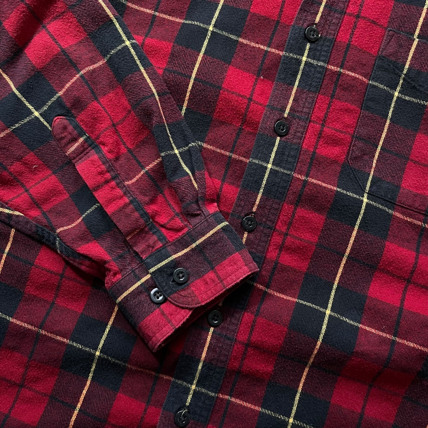 【USED】L.L. Bean Check BD Flannel Shirt