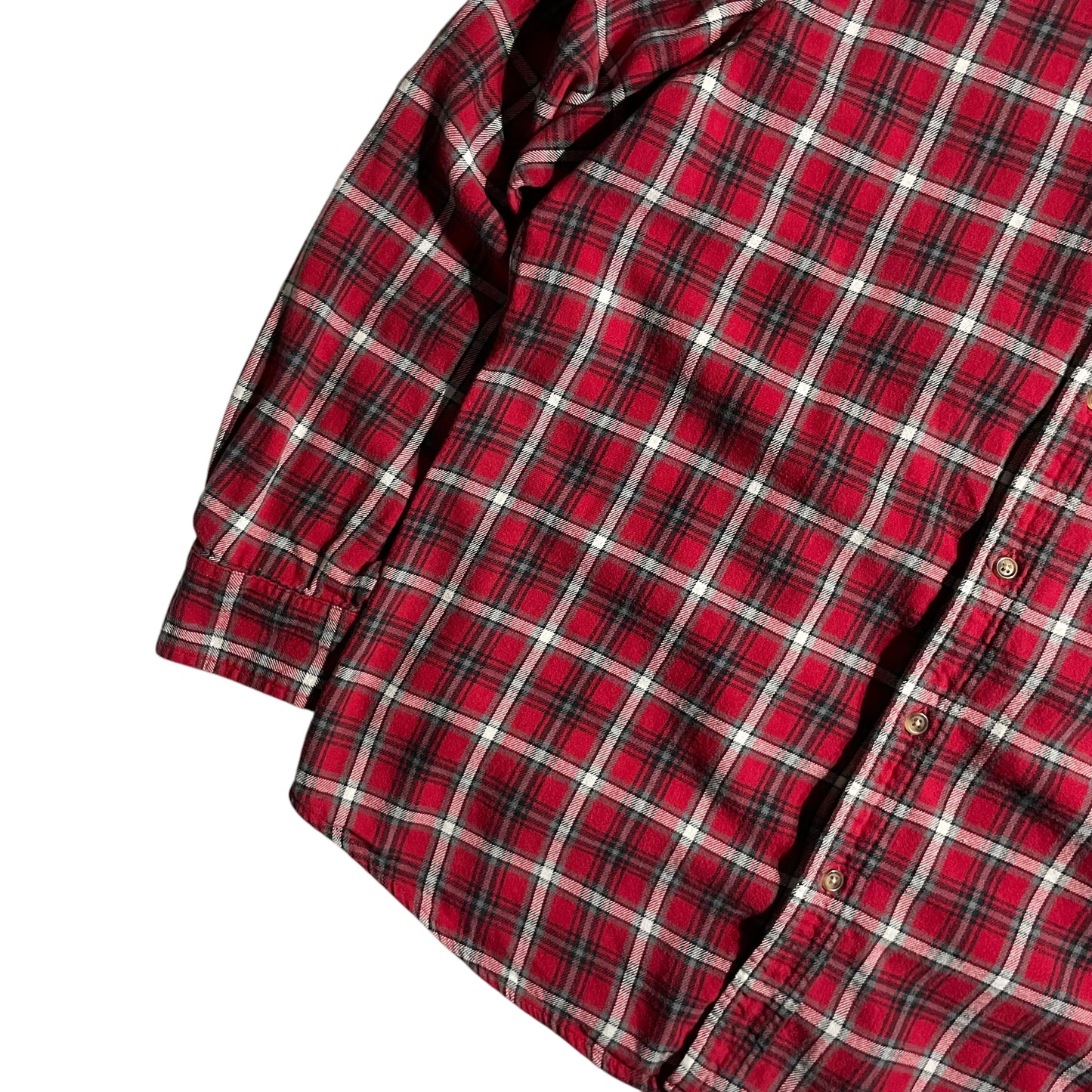 【USED】Chaps Check BD Shirt