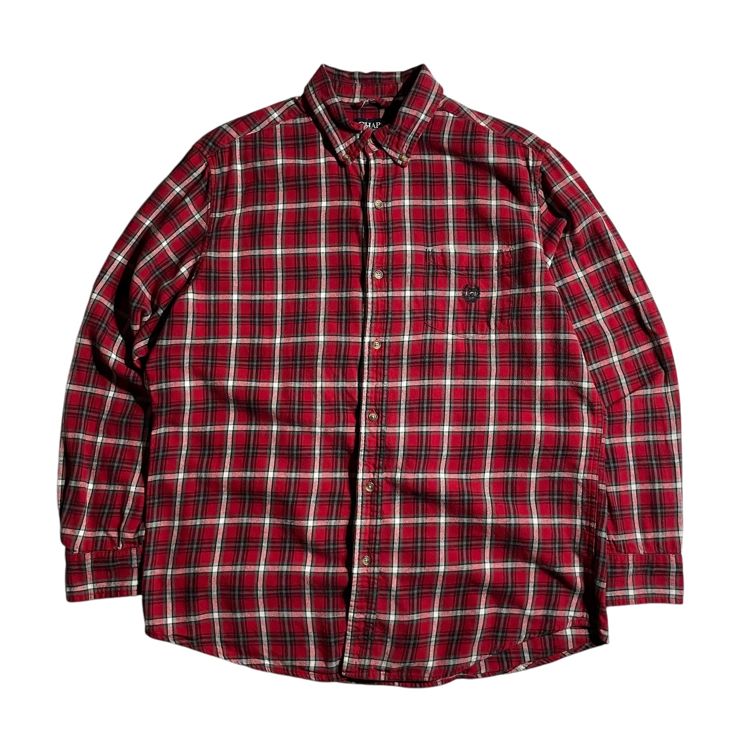 【USED】Chaps Check BD Shirt