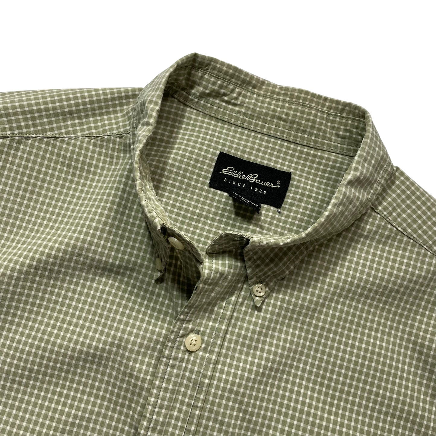 【USED】Eddie Bauer Check BD Shirt