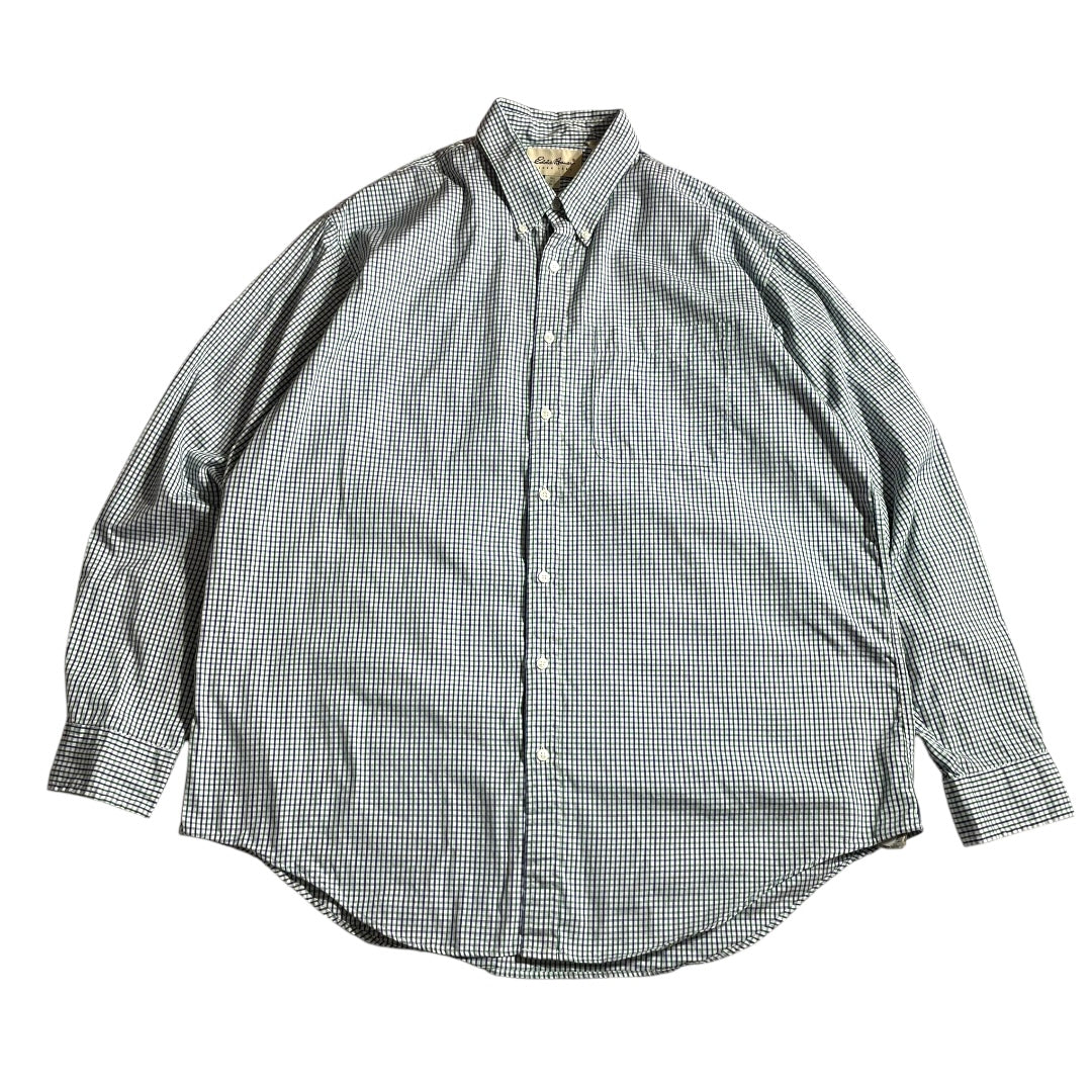 【USED】Eddie Bauer L/SL Check BD Shirt