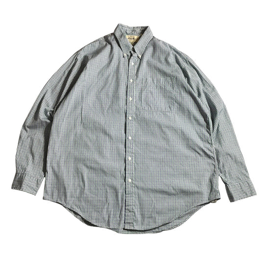 【USED】Eddie Bauer L/SL Check BD Shirt