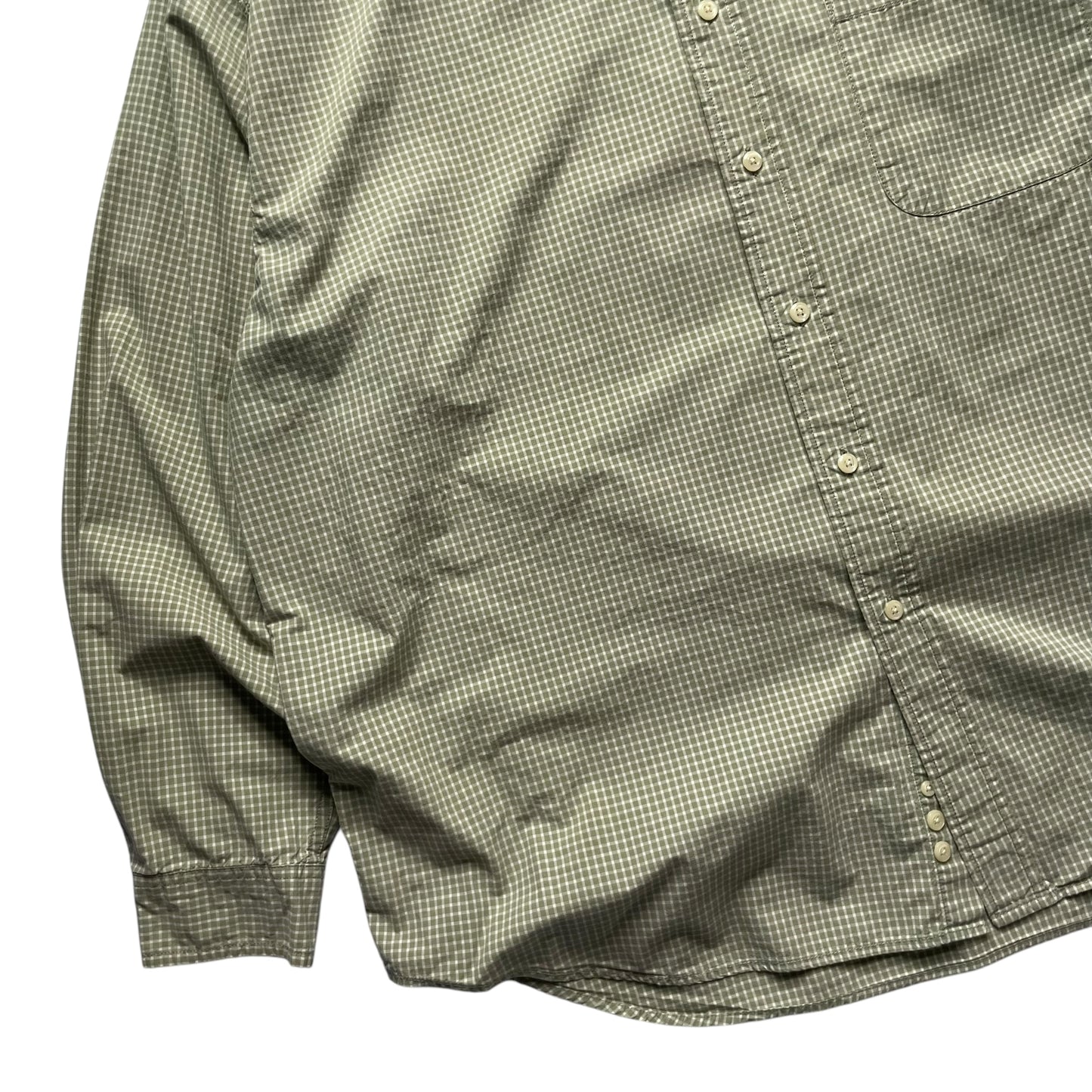 【USED】Eddie Bauer Check BD Shirt