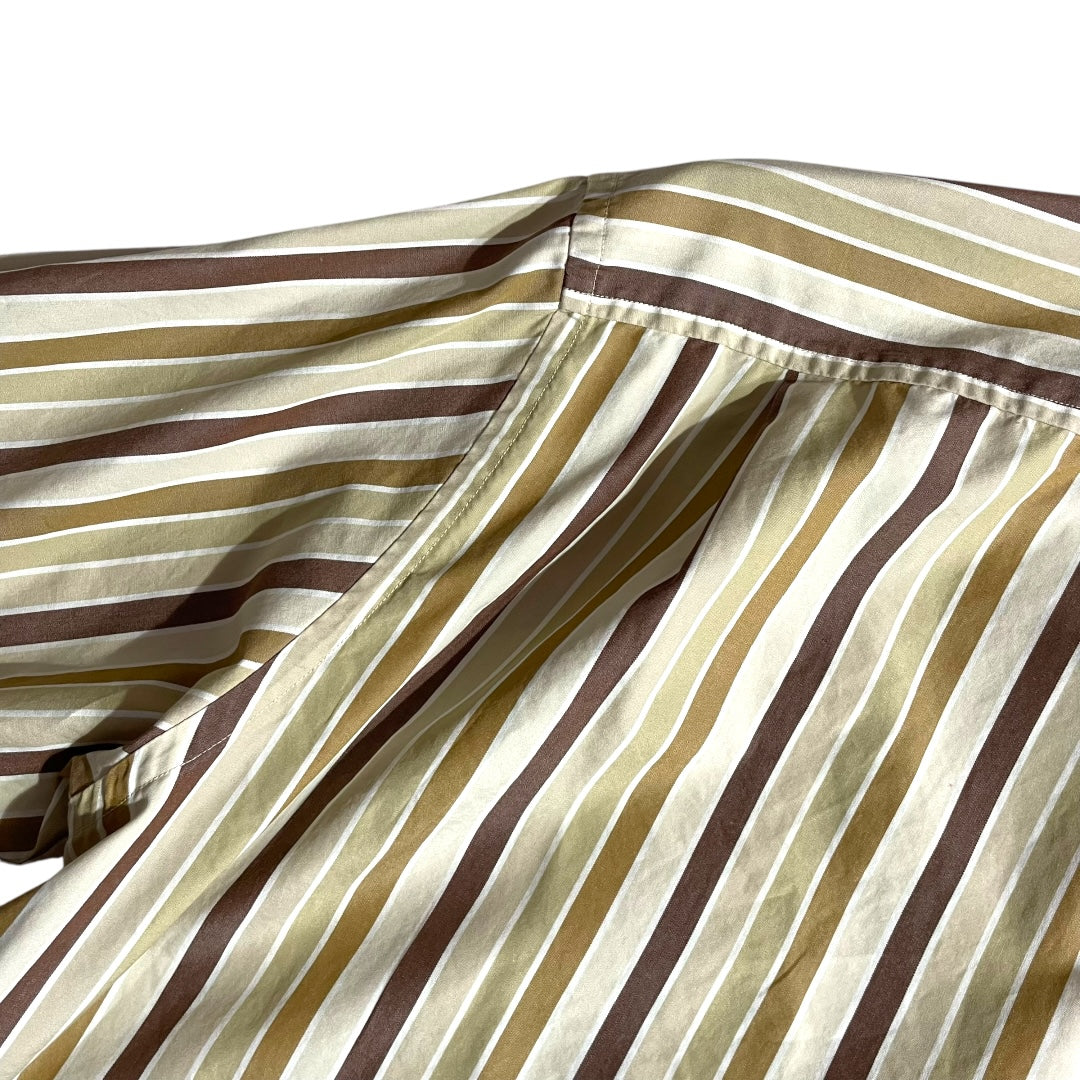 【USED】GAP L/SL Stripe Shirt