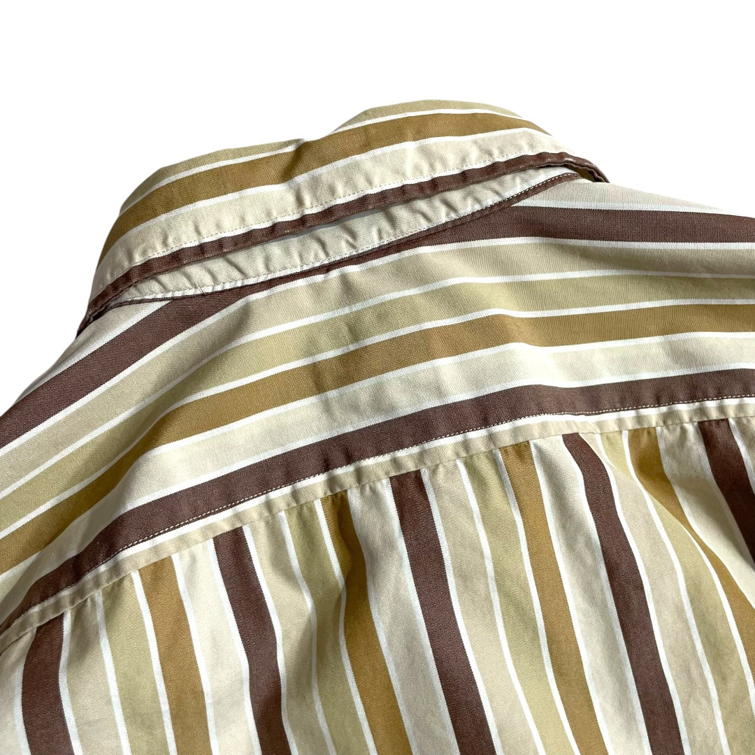 【USED】GAP L/SL Stripe Shirt