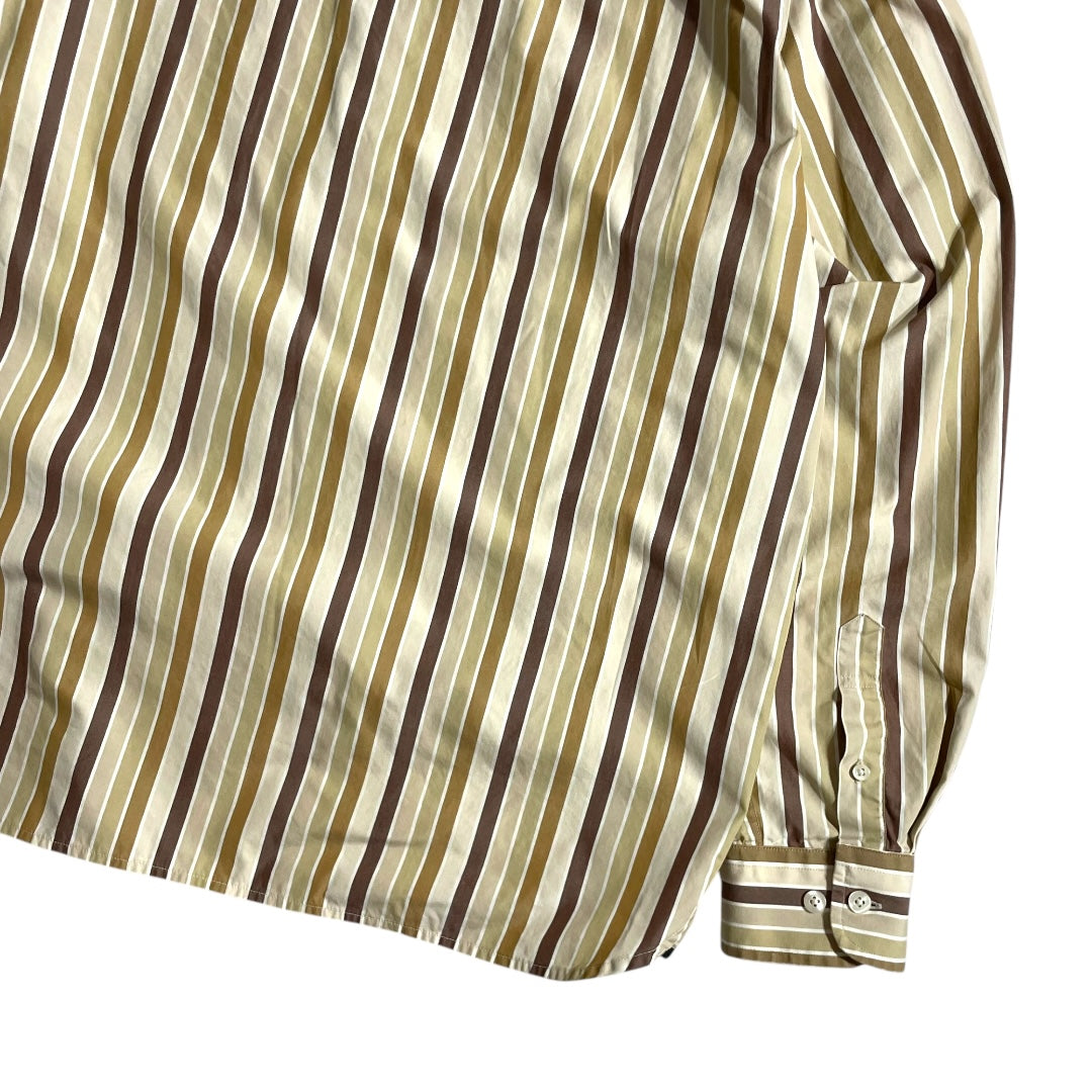 【USED】GAP L/SL Stripe Shirt
