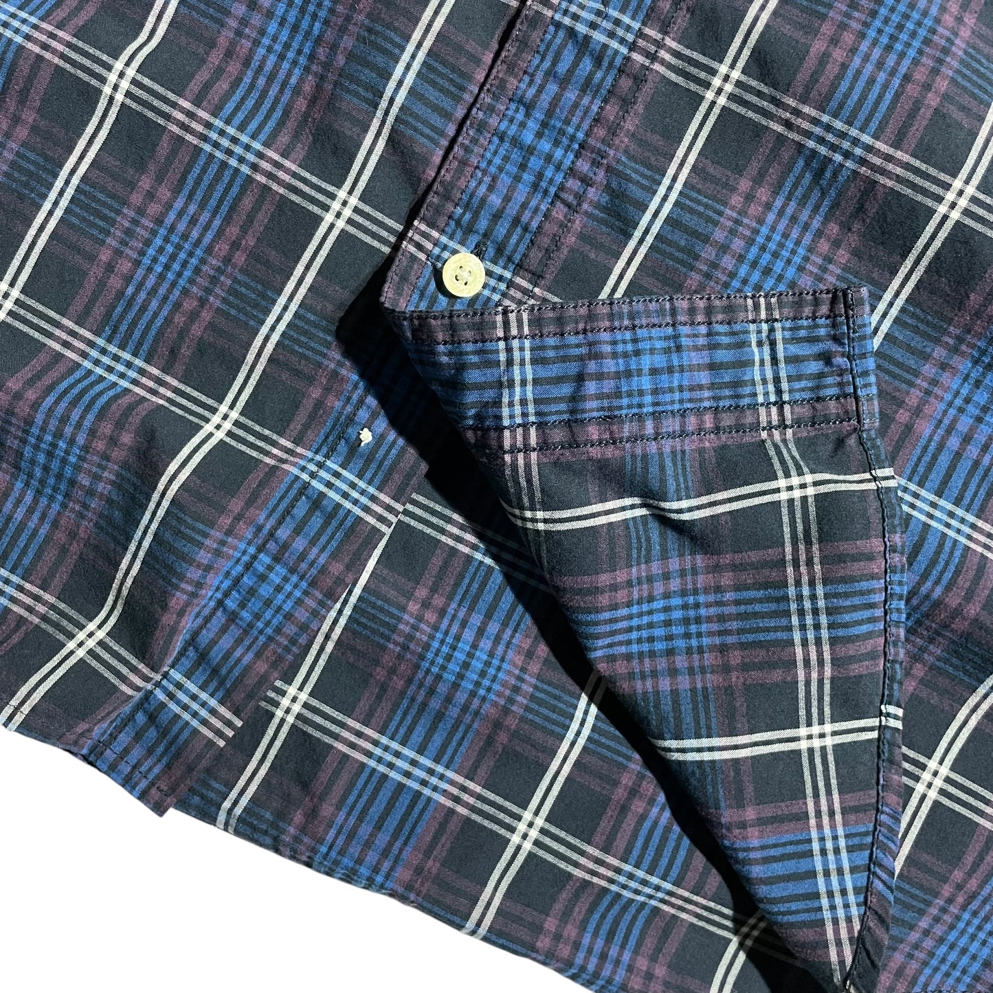 【USED】Chaps L/SL Check BD Shirt