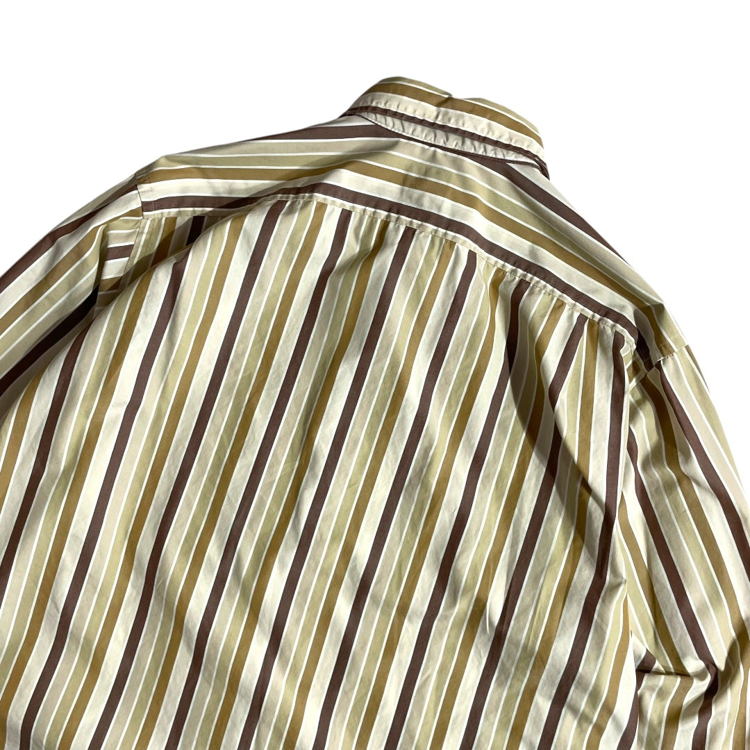 【USED】GAP L/SL Stripe Shirt