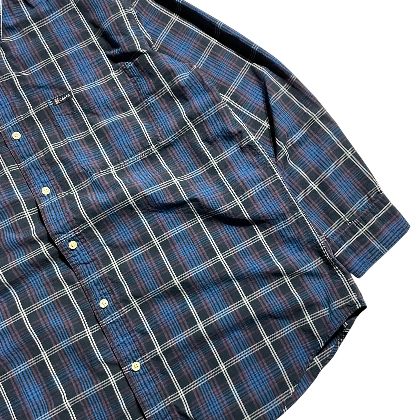 【USED】Chaps L/SL Check BD Shirt