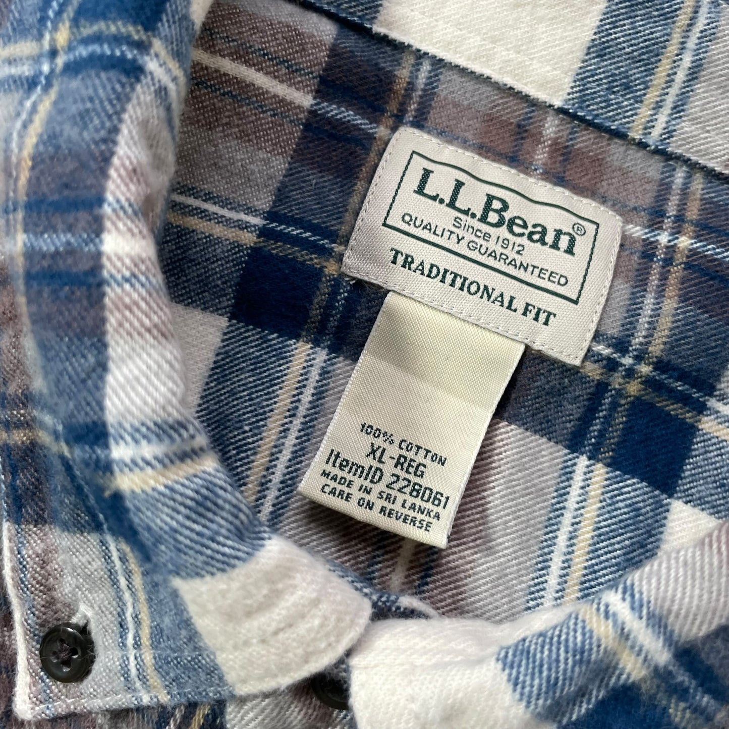 【USED】L.L. Bean BD Shirt