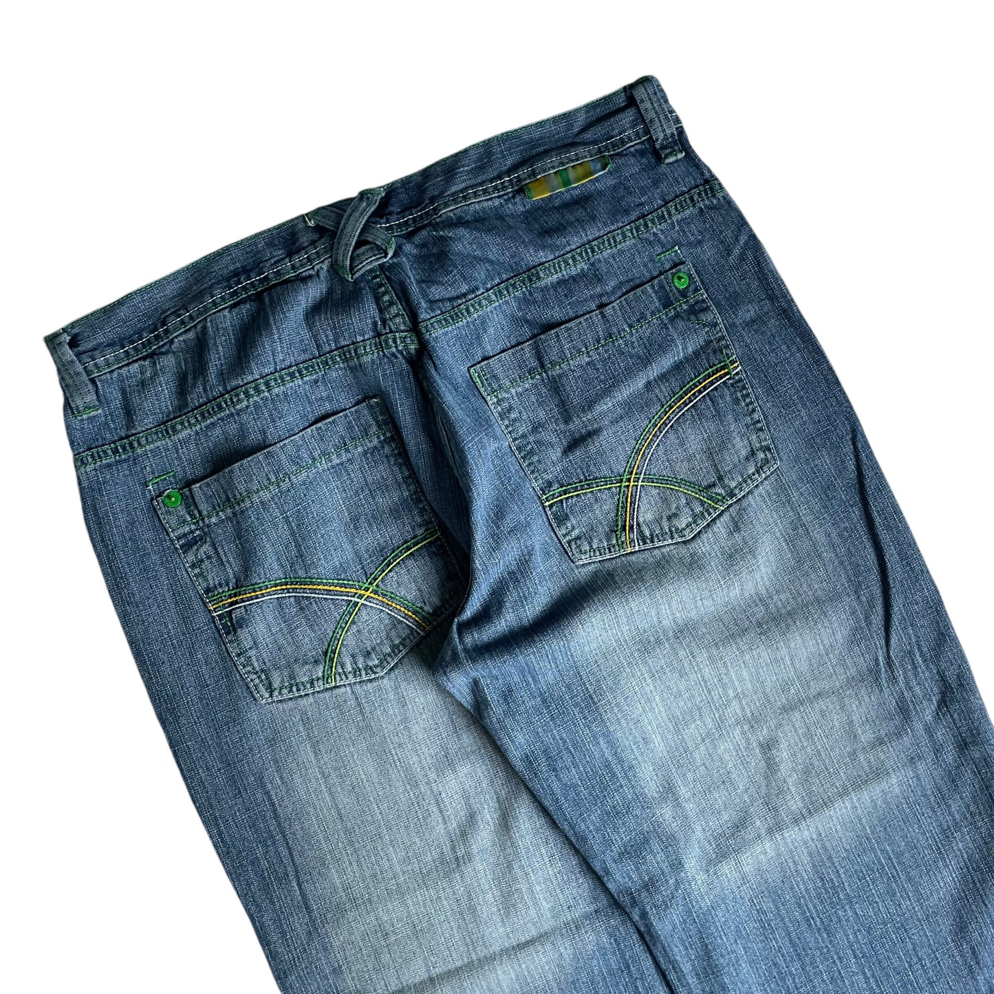【Used】5ive Jungle & Co Baggy Fit Washed Jeans