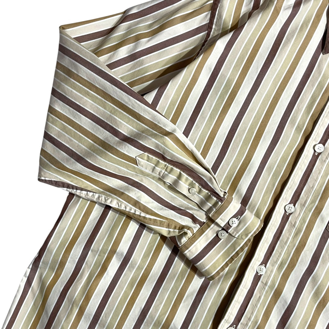 【USED】GAP L/SL Stripe Shirt