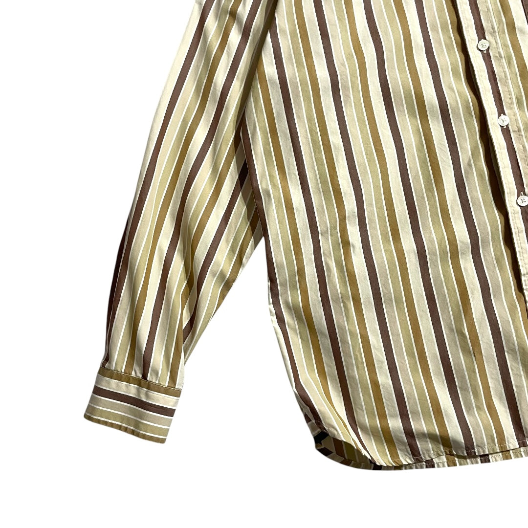 【USED】GAP L/SL Stripe Shirt