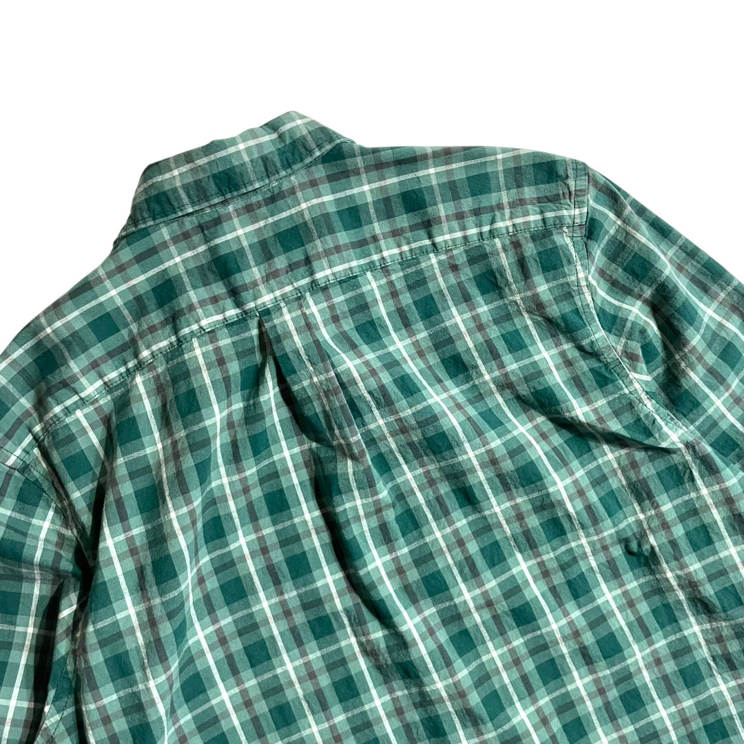【USED】GAP L/SL Check BD Shirt