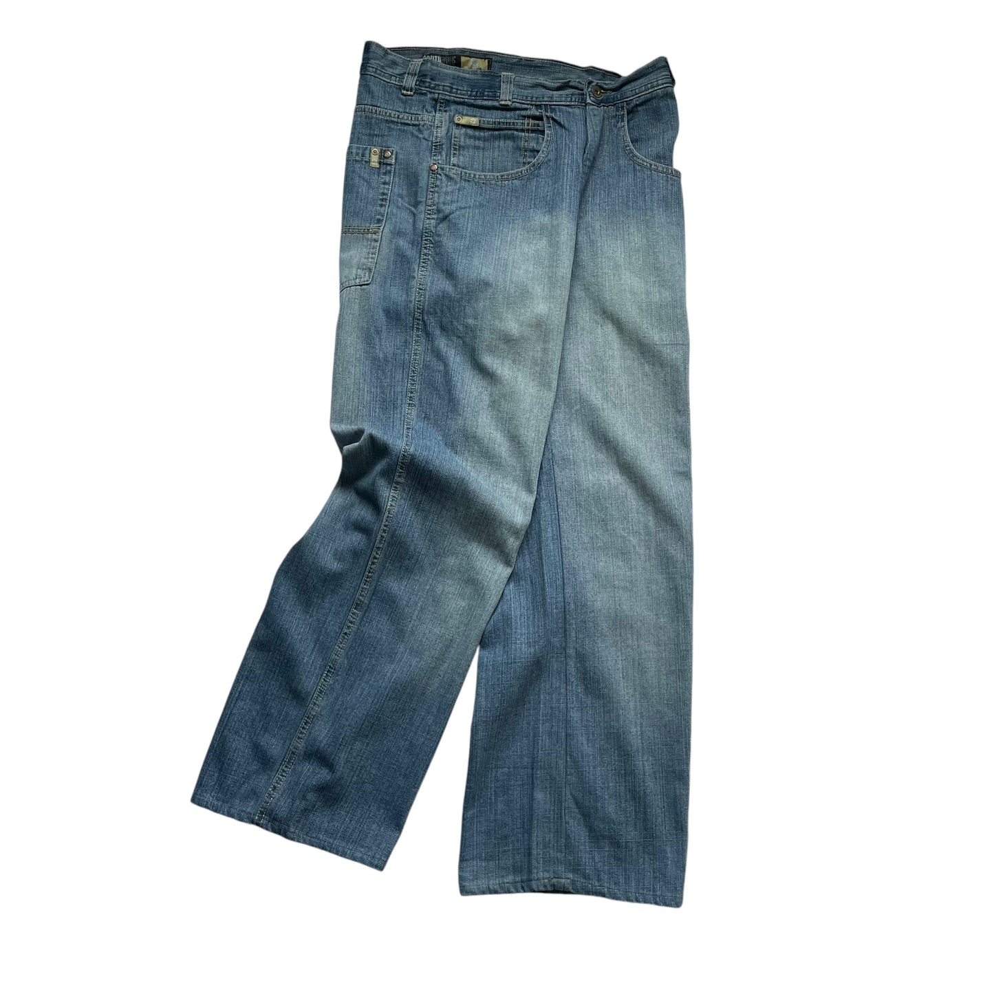 【Used】Southpole Baggy Fit Wased Jeans