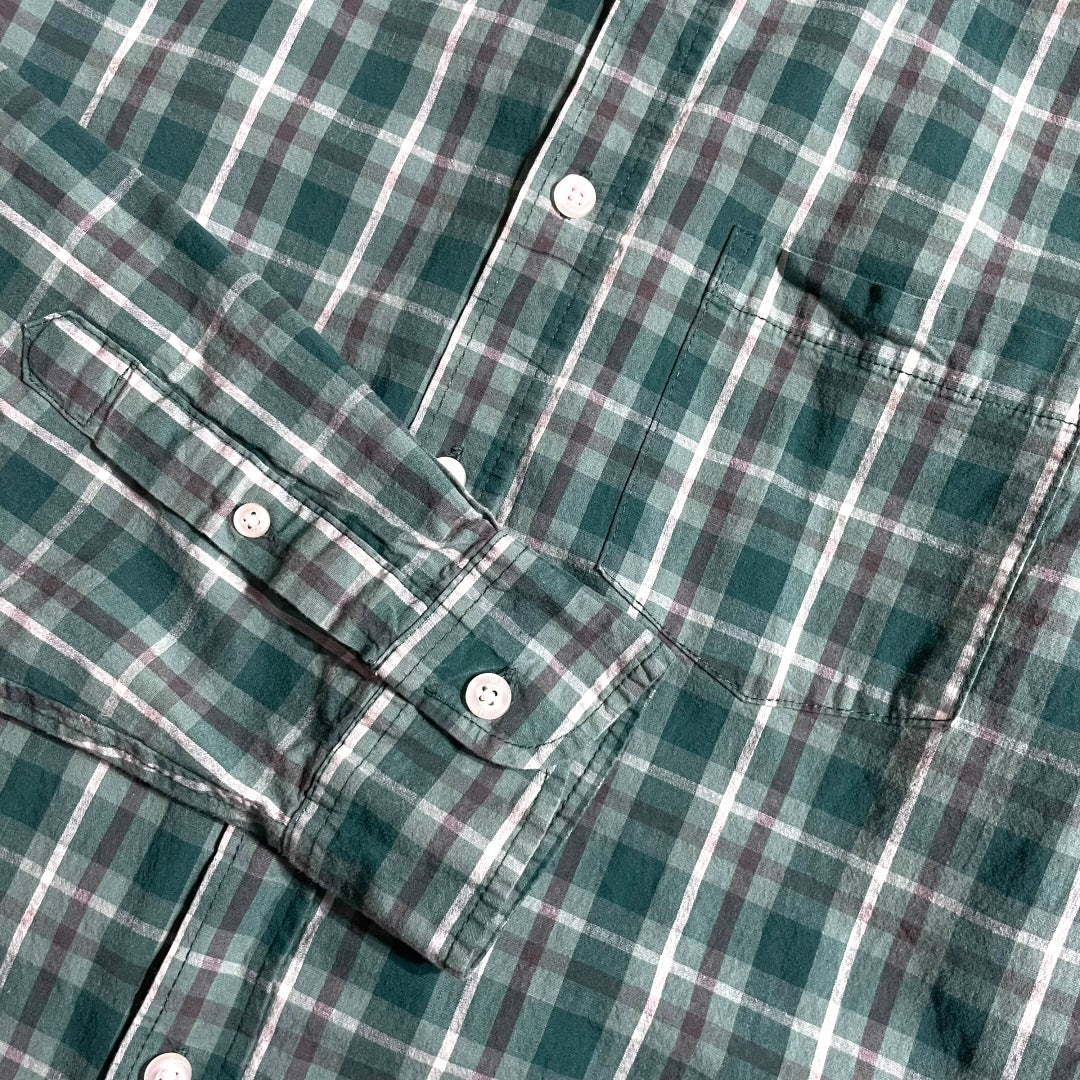 【USED】GAP L/SL Check BD Shirt