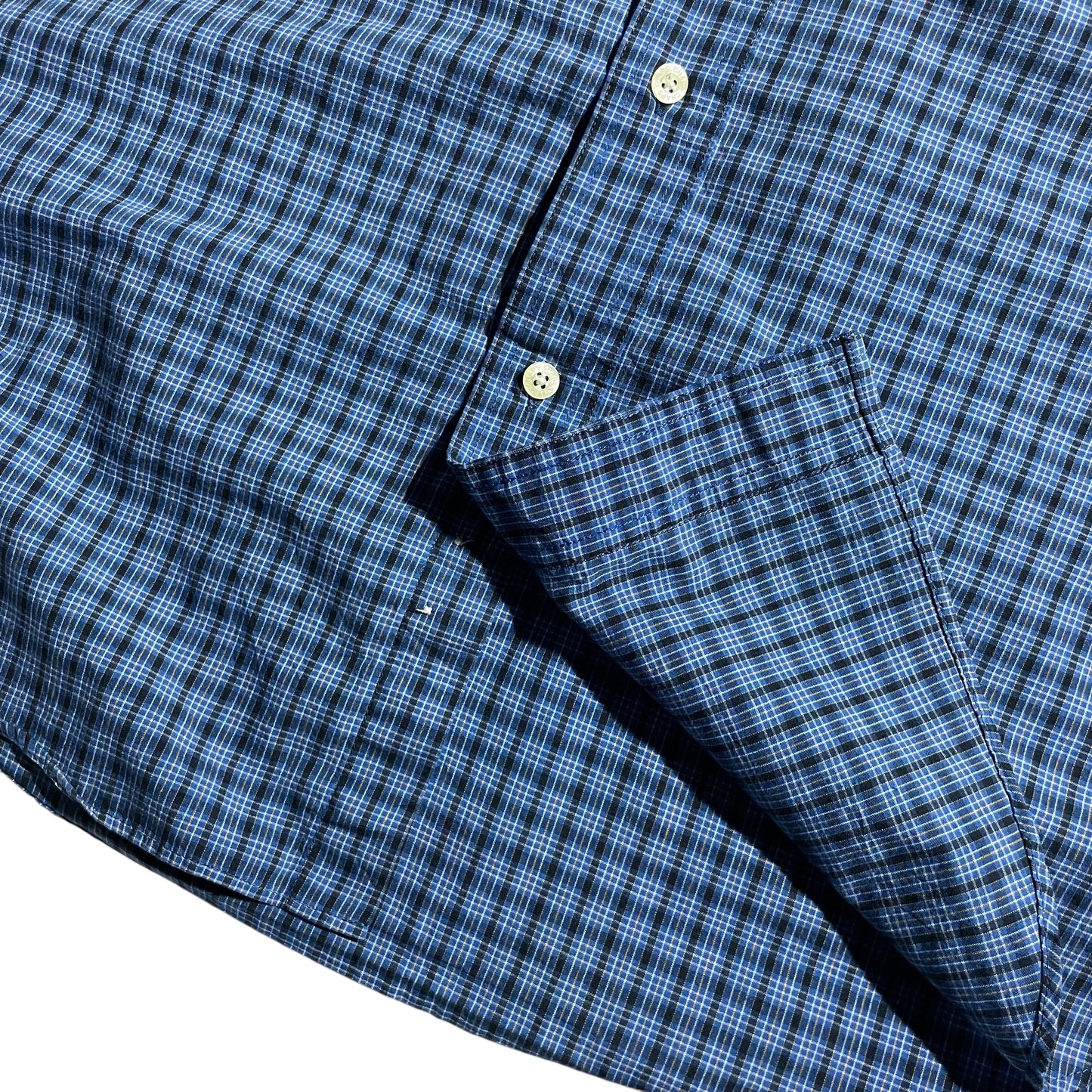 【USED】Chaps L/SL Check BD Shirt