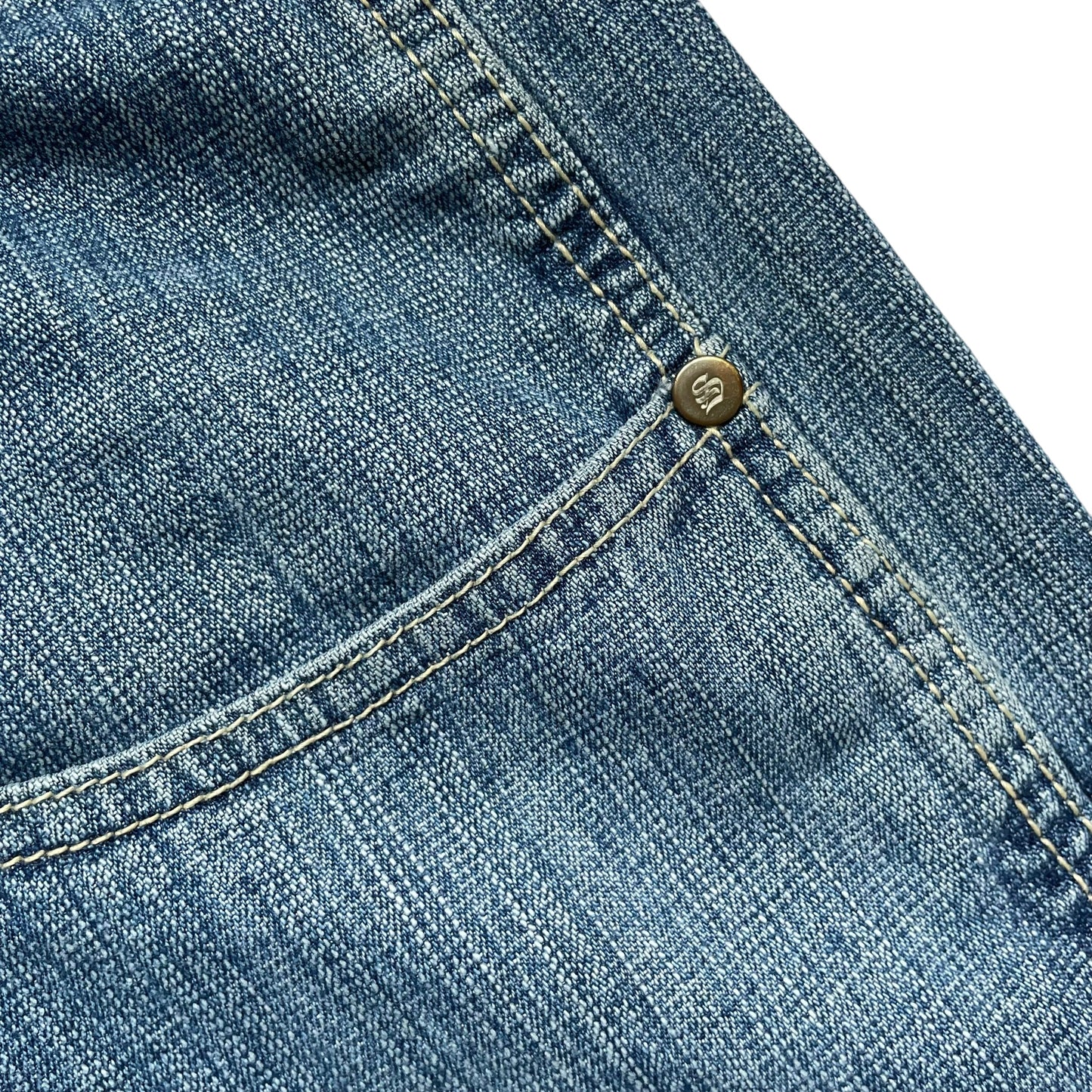 【Used】Southpole Baggy Fit Wased Jeans