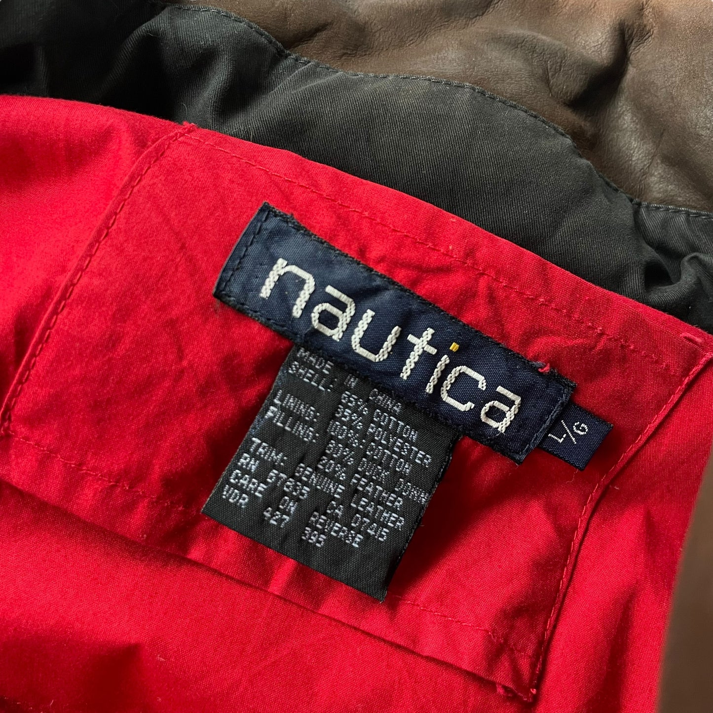 Nautica Duck Down Bomber Jacket