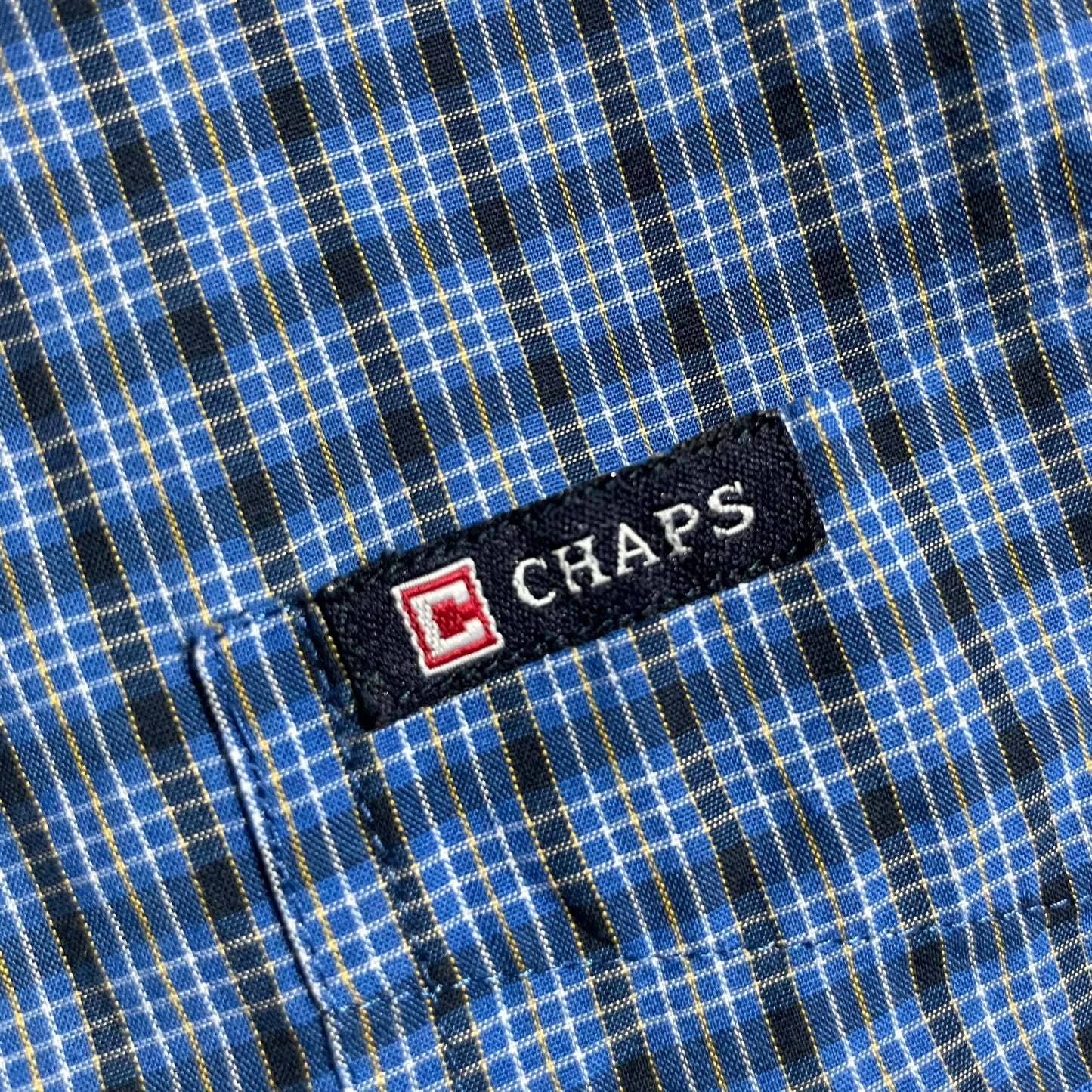 【USED】Chaps L/SL Check BD Shirt