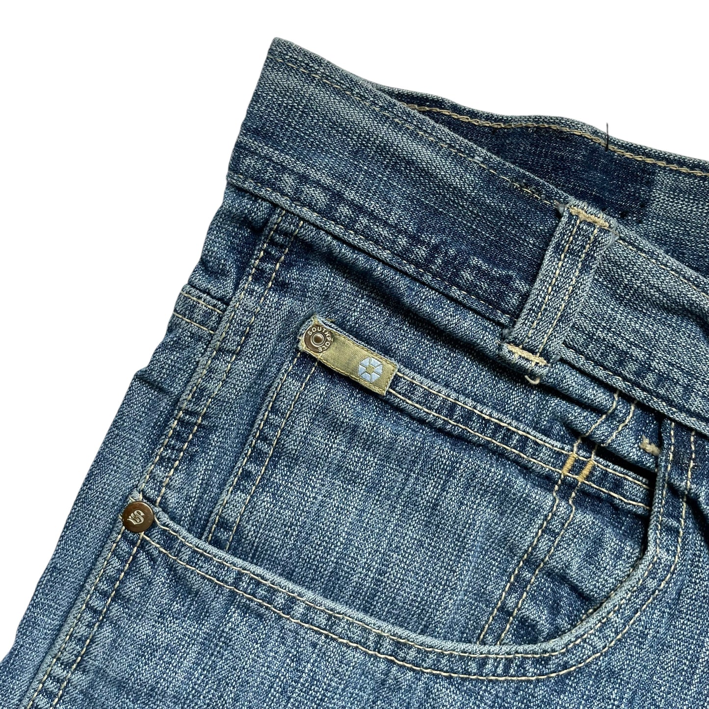 【Used】Southpole Baggy Fit Wased Jeans