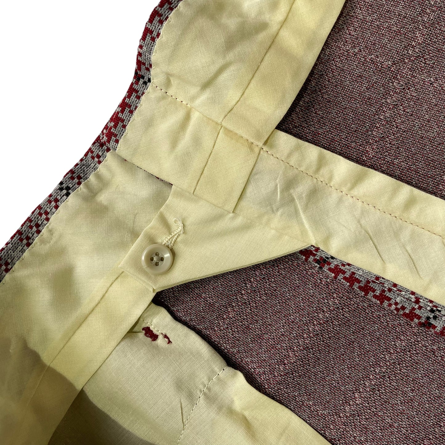 Houndstooth Pattern Slacks