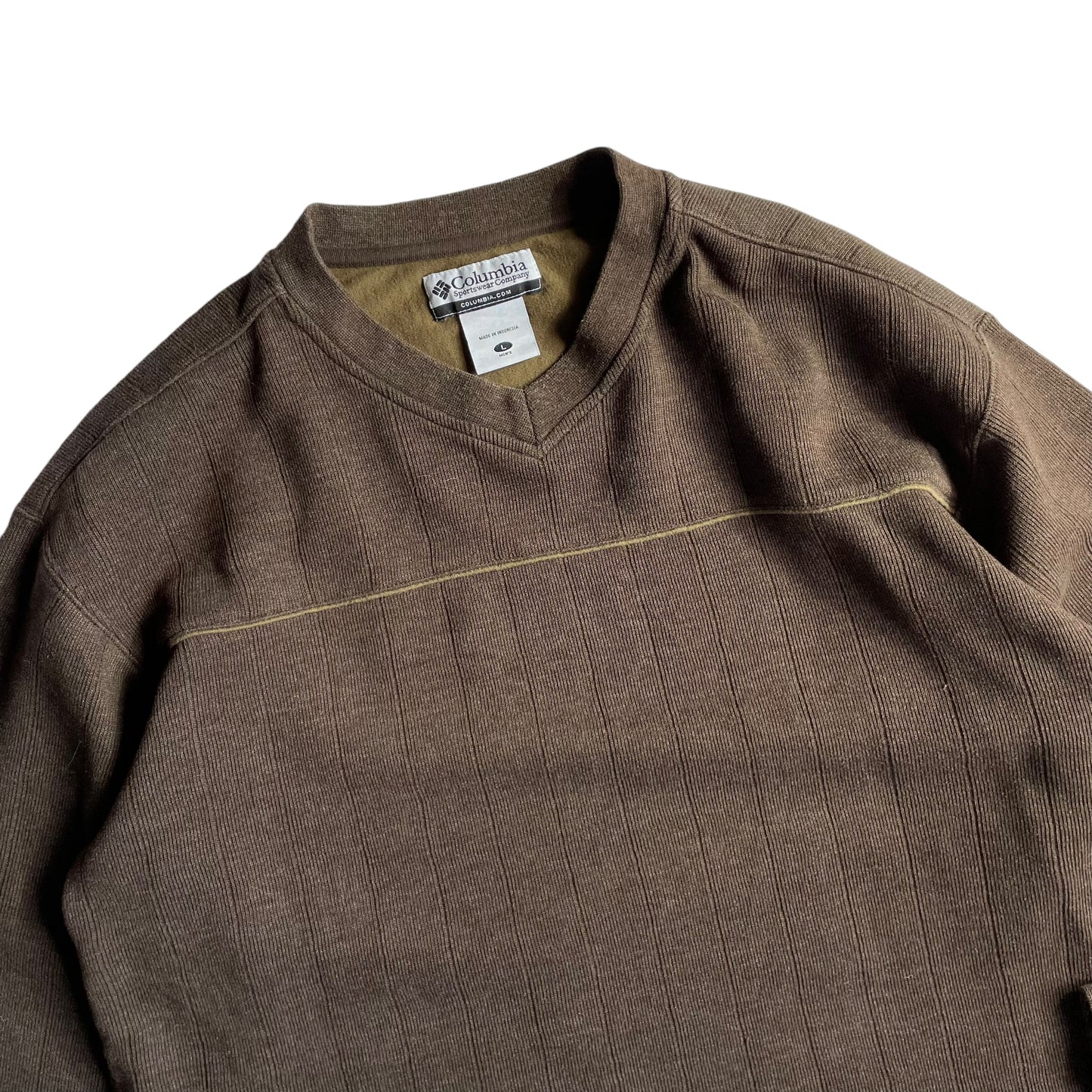 Columbia V Neck Sweat Shirt