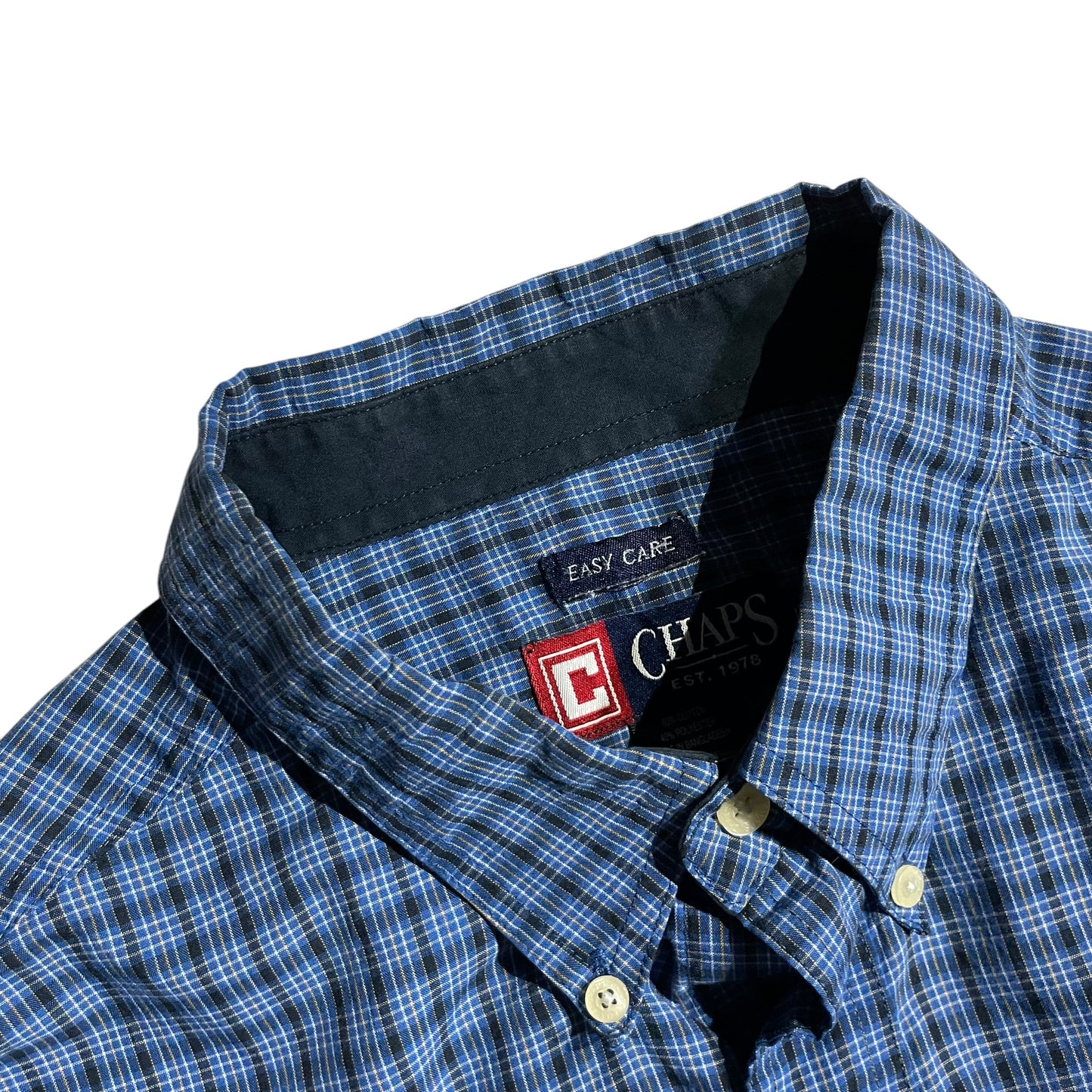 【USED】Chaps L/SL Check BD Shirt