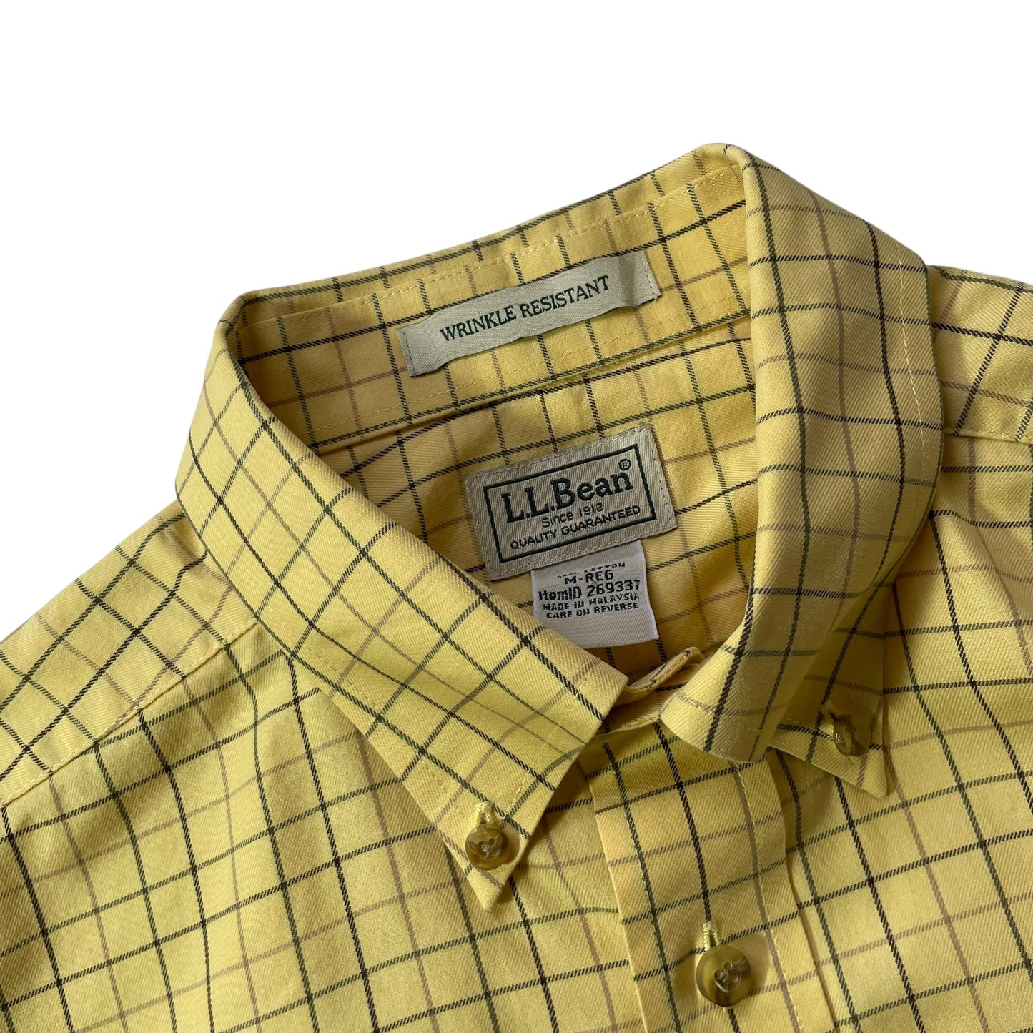 【USED】L.L. Bean Check BD Shirt