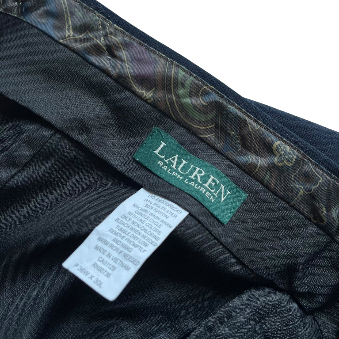 【Used】Lauren by Ralph Lauren Polyester Slacks/ローレンバイラルフローレン ポリエステルスラックス